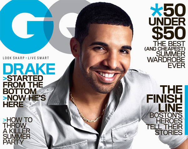 Drake: Started from the bottom, now on GQ, baby! - News with Attitude